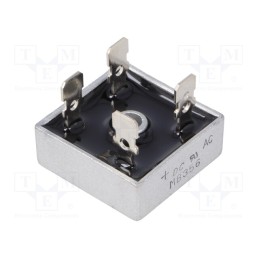 1 pcs x DC COMPONENTS - MB356 - Bridge rectifier: single-phase, Urmax: 600V, If: 35A, Ifsm: 400A