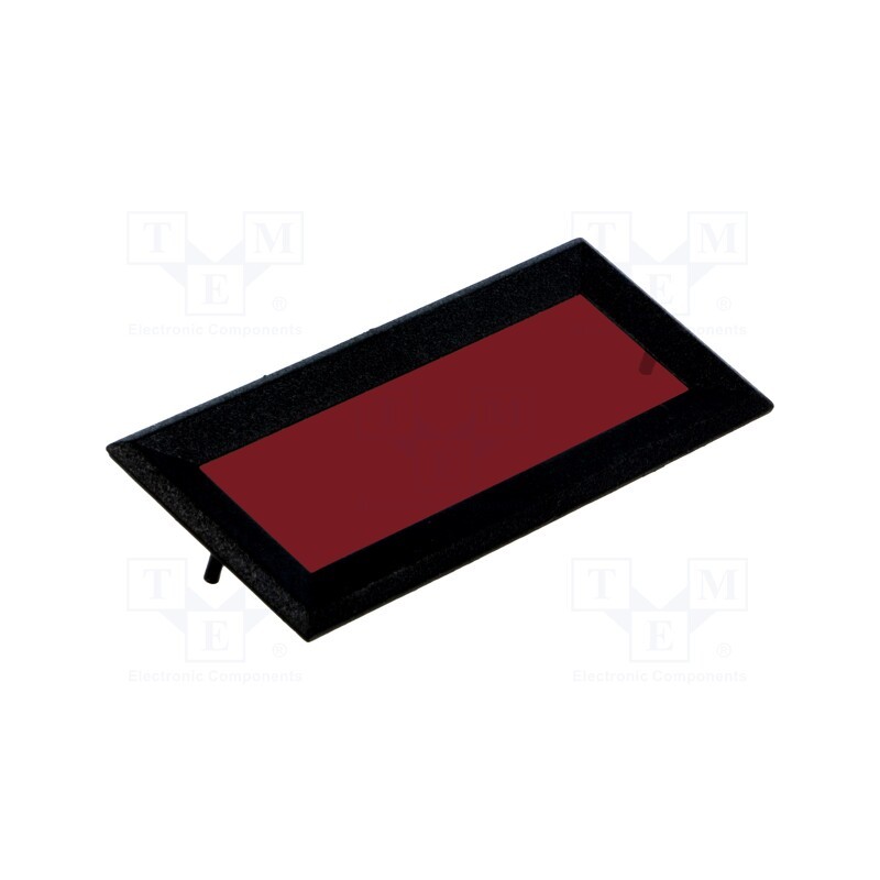 1 pcs x MENTOR - 2656.8422 - Display frame, 28x64x2.3mm