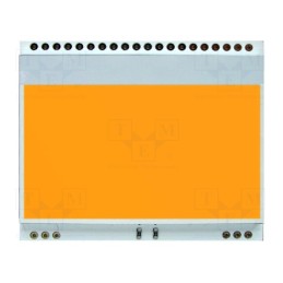 1 pcs x DISPLAY VISIONS - EA LED55X46-A - Backlight, EADOGM128, LED, 55x46x3.6mm, amber