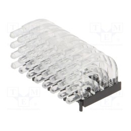 1 pcs x MENTOR - 1279.1008 - Fiber for LED, round, Ø3mm, No.of mod: 32, Front: convex