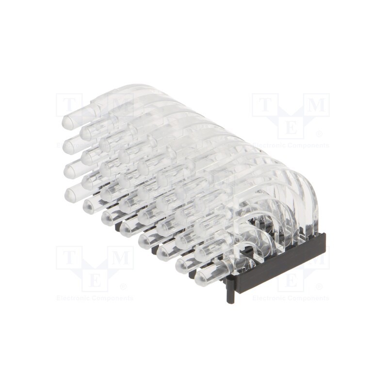 1 pcs x MENTOR - 1279.1008 - Fiber for LED, round, Ø3mm, No.of mod: 32, Front: convex