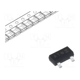 5 pcs x NEXPERIA - TL431BFDT,215 - IC: voltage reference source, 2.495V, ±0.5%, SOT23,