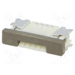 1 pcs x DISPLAY VISIONS - EA WF100-04S - Connector, PIN: 4, Layout: 1x4, 1mm, SMD, Features: for touch panels