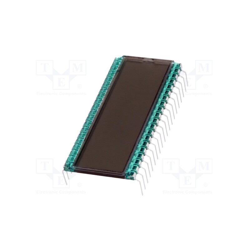 1 pcs x DISPLAY ELEKTRONIK - DE 151-RS-20/7,5/M - Display: LCD, 7-segment, STN Positive, No.of dig: 3.5, Char: 8.9mm
