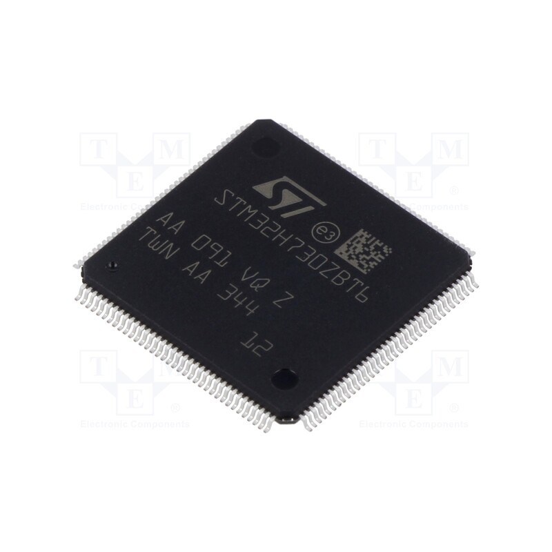 1 pcs x STMicroelectronics - STM32H730ZBT6 - IC: ARM microcontroller, 550MHz, LQFP144, 1.62÷3.6VDC, -40÷85°C