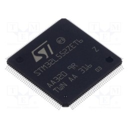 1 pcs x STMicroelectronics - STM32L552ZET6 - IC: ARM microcontroller, 110MHz, LQFP144, 1.71÷3.6VDC, 512kBFLASH