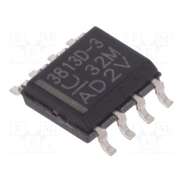 1 pcs x TEXAS INSTRUMENTS - UCC3813D-3 - IC: PMIC, PWM controller, 1A, 31kHz÷1MHz, Ch: 1, SO8, Uoper: 3.6÷12V