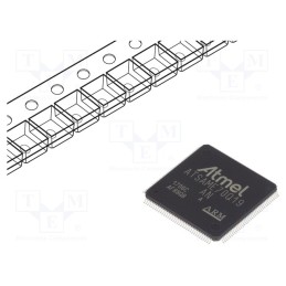 1 pcs x MICROCHIP TECHNOLOGY - ATSAME70Q19A-AN - IC: ARM microcontroller, LQFP144, 1.62÷3.6VDC, Ext.inter: 114