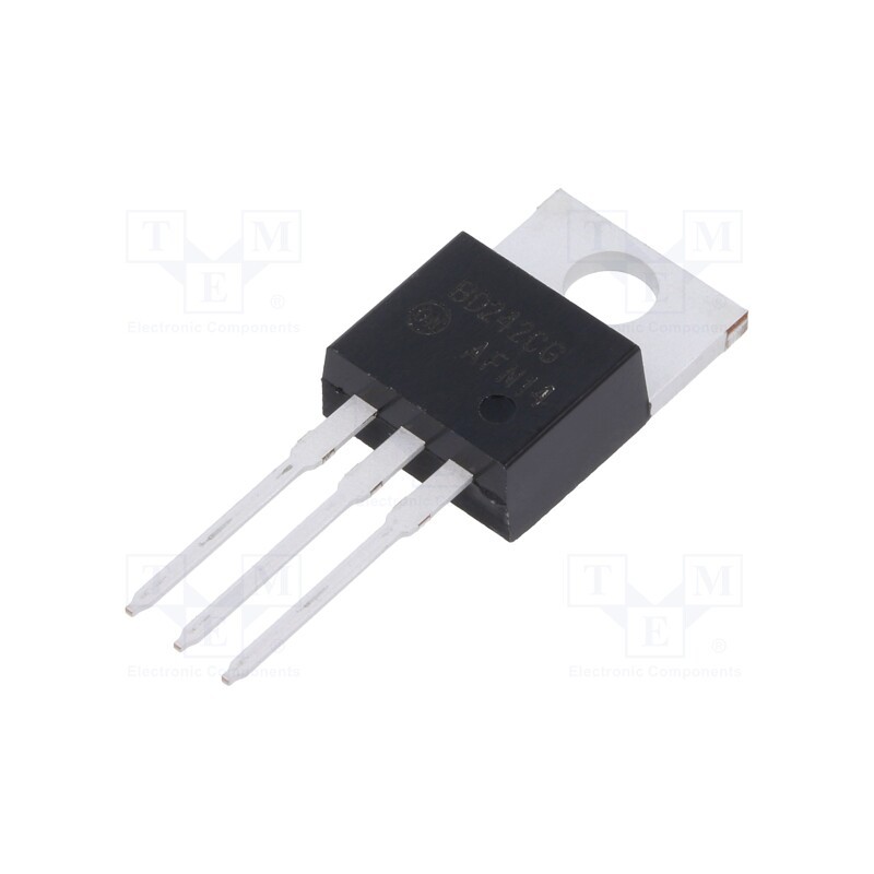 1 pcs x ONSEMI - BD242CG - Transistor: PNP, bipolar, 100V, 3A, 40W, TO220AB