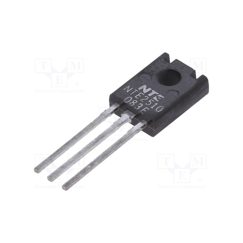 1 pcs x NTE Electronics - NTE2510 - Transistor: NPN, bipolar, 20V, 0.5A, 5W, TO126