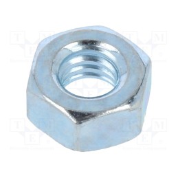 100 pcs x BOSSARD - 1093525 - Nut, hexagonal, 1/4', steel, Plating: zinc, H: 5.8mm, 11.1mm, BN 140