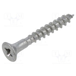 100 pcs x BOSSARD - 1339176 - Screw, for wood, 4.5x35, Head: countersunk, Pozidriv, PZ2, zinc