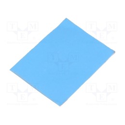3 pcs x 3M - 8810 - Heat transfer pad: acrylic, TO220, L: 20mm, W: 15mm, Thk: 0.25mm
