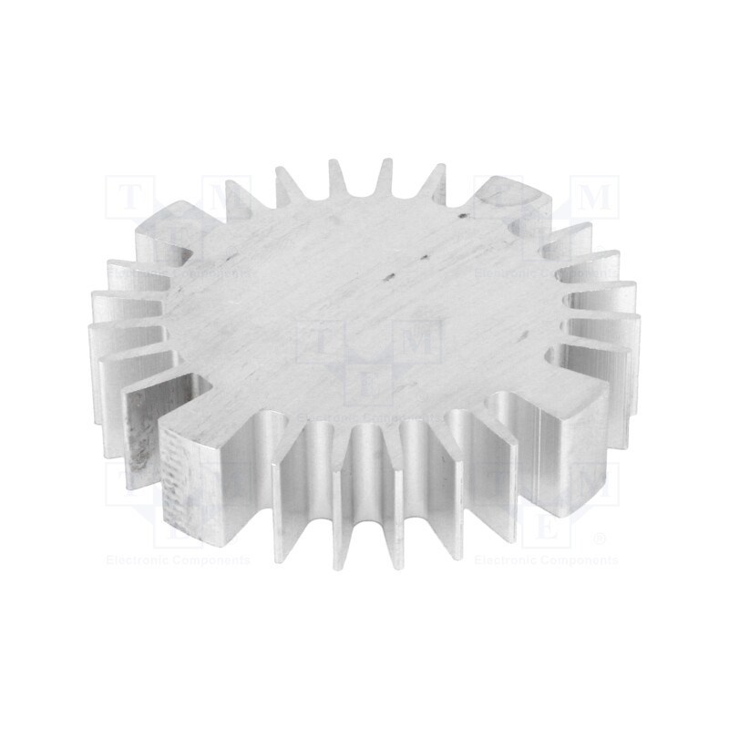 1 pcs x FISCHER ELEKTRONIK - SK57015AL - Heatsink, LED, Ø: 70mm, H: 15mm