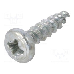 100 pcs x BOSSARD - 1083554 - Screw, 5x20, Head: cheese head, Pozidriv, PZ2, steel, zinc, SPAX®