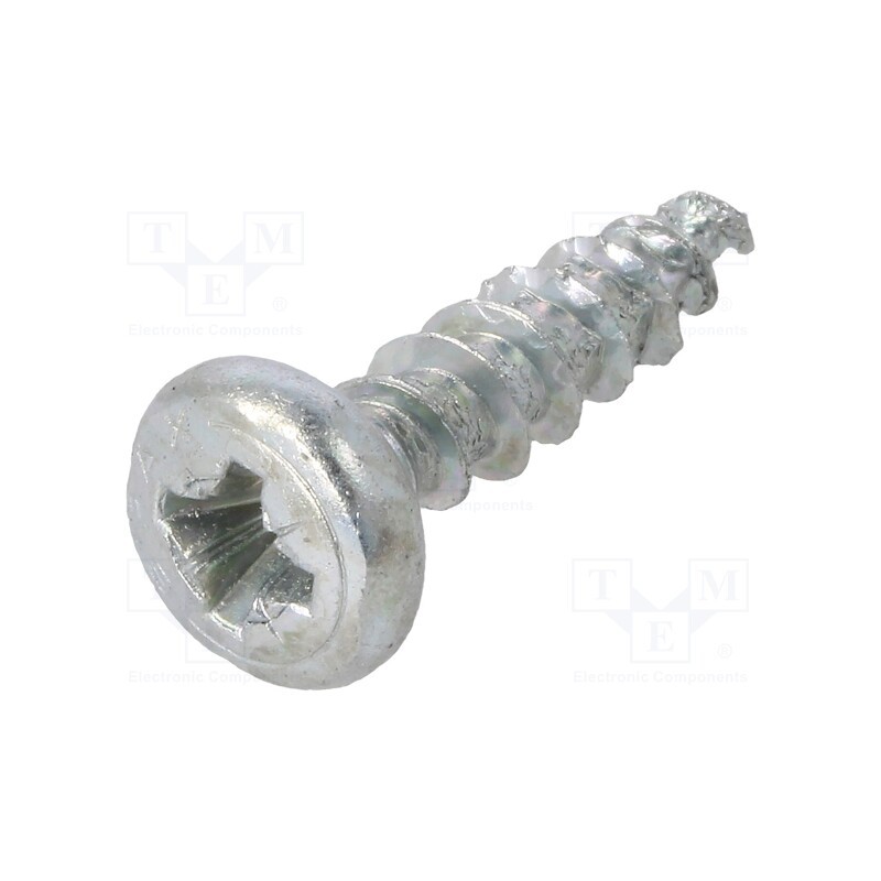 100 pcs x BOSSARD - 1083554 - Screw, 5x20, Head: cheese head, Pozidriv, PZ2, steel, zinc, SPAX®