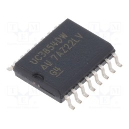 1 pcs x TEXAS INSTRUMENTS - UC3854DW - IC: PMIC, PFC controller, SO16, 0÷70°C, Usup: 16÷20V, , SMPS