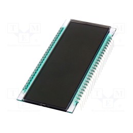 1 pcs x DISPLAY ELEKTRONIK - DE 130-RS-20/7,5/V - Display: LCD, 7-segment, STN Positive, No.of dig: 5, Char: 17.8mm