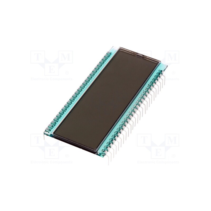 1 pcs x DISPLAY ELEKTRONIK - DE 122-TU-30/12,2/V - Display: LCD, 7-segment, STN Positive, No.of dig: 6, Char: 12.7mm