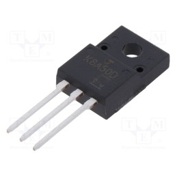 1 pcs x TOSHIBA - TK8A50D(STA4,Q,M) - Transistor: N-MOSFET, unipolar, 500V, 8A, Idm: 32A, 40W, TO220FP