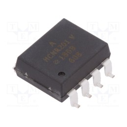 1 pcs x BROADCOM (AVAGO) - HCNR201-350E - Optocoupler, SMD, OUT: photodiode, 5kV, Gull wing 6