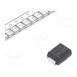 1 pcs x TAIWAN SEMICONDUCTOR - 1PGSMB5936 - Diode: Zener, 3W, 30V, 50mA, SMD, , SMB, single diode