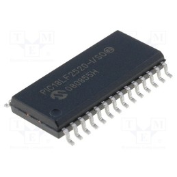 1 pcs x MICROCHIP TECHNOLOGY - PIC18LF2520-I/SO - IC: PIC microcontroller, 32kB, 40MHz, A/E/USART,MSSP (SPI / I2C)