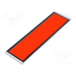 1 pcs x DISPLAY ELEKTRONIK - DE LP-502-R - Backlight, DE156, LED, Dim: 145.2x40.73x2.5mm, red, 131x32mm