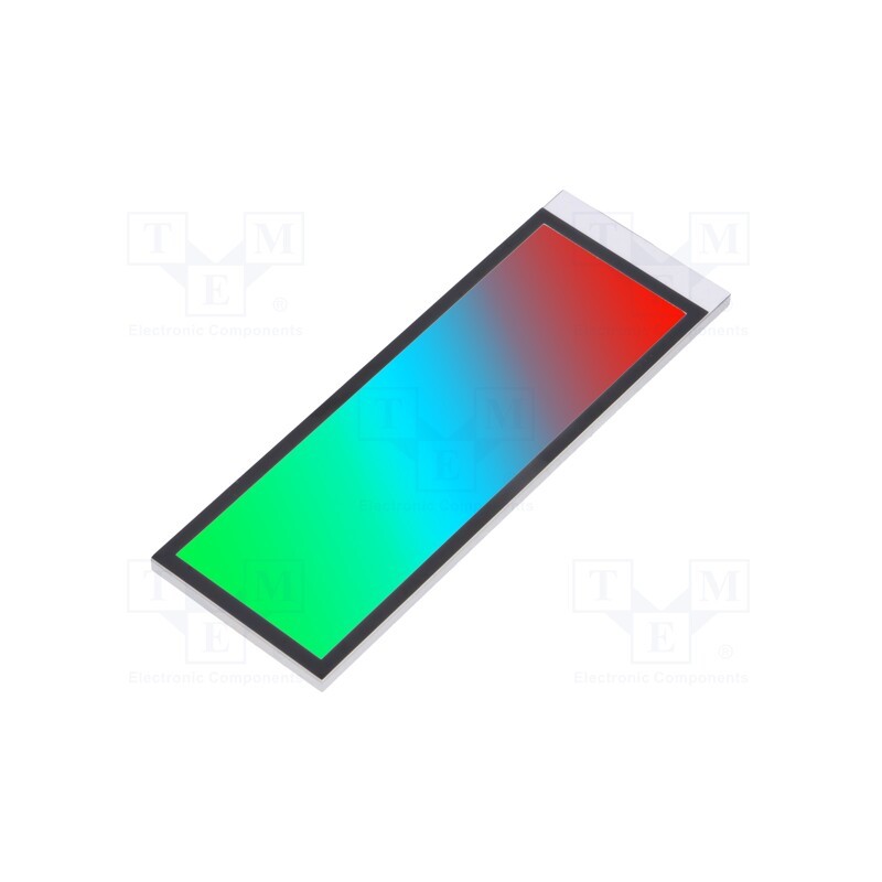 1 pcs x DISPLAY ELEKTRONIK - DE LP-507-RGB - Backlight, DE130, LED, Dim: 86.3x30.48x2.5mm, RGB, 75.93x25.13mm