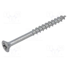 100 pcs x BOSSARD - 1347683 - Screw, for wood, 6x70, Head: countersunk, Pozidriv, PZ3, zinc, SPAX®