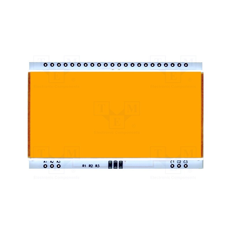 1 pcs x DISPLAY VISIONS - EA LED66X40-A - Backlight, EADOGM204, LED, 66x40.2x3.6mm, amber