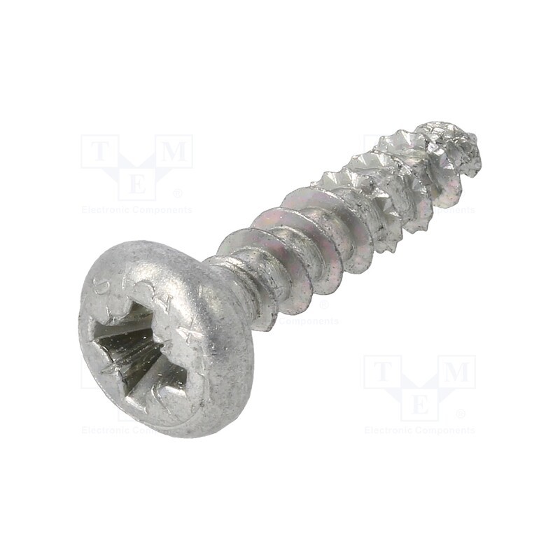100 pcs x BOSSARD - 1083465 - Screw, 4.5x20, Head: cheese head, Pozidriv, PZ2, steel, zinc, SPAX®