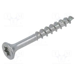 100 pcs x BOSSARD - 3336989 - Screw, for wood, 3.5x30, Head: countersunk, Torx®, TX20, WIROX®