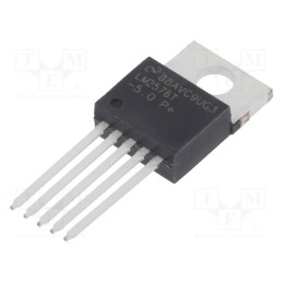 1 pcs x TEXAS INSTRUMENTS - LM2576T-5.0/NOPB - IC: PMIC, DC/DC converter, Uin: 4÷40VDC, Uout: 5VDC, 3A, TO220-5