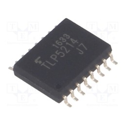 1 pcs x TOSHIBA - TLP5214(E(O - Optocoupler, SMD, Ch: 2, OUT: IGBT driver, Uinsul: 5kV, Uce: 30V
