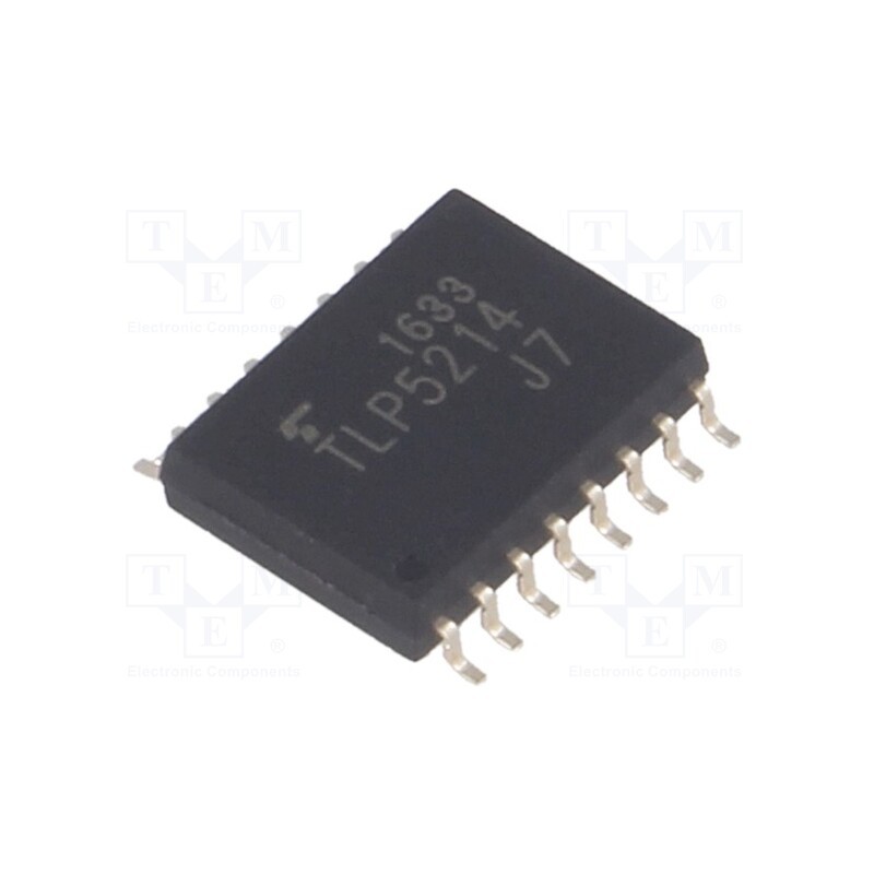 1 pcs x TOSHIBA - TLP5214(E(O - Optocoupler, SMD, Ch: 2, OUT: IGBT driver, Uinsul: 5kV, Uce: 30V