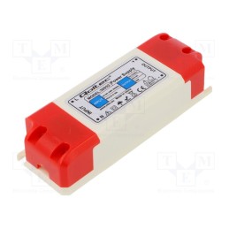 1 pcs x QOLTEC - 50932 - Power supply: switched-mode, LED, 24W, 12VDC, 2A, 220÷240VAC, IP20