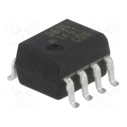 1 pcs x BROADCOM (AVAGO) - HCPL-060L-000E - Optocoupler, SMD, Ch: 1, OUT: gate, 3.75kV, 15Mbps, SO8, 25kV/μs