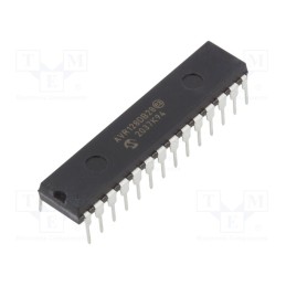 1 pcs x MICROCHIP TECHNOLOGY - AVR128DB28-I/SP - IC: AVR microcontroller, DIP28, 1.8÷5.5VDC, Cmp: 3, AVR128, AVR-DA