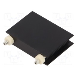 1 pcs x SEIFERT ELECTRONIC - KL-210/25,4/SW/I/OL - Heatsink: extruded, flat, SOT93,TO218,TO220,TO247,TOP3, black