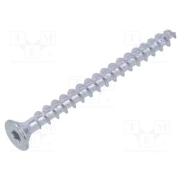 100 pcs x BOSSARD - 3336968 - Screw, for wood, 5x60, Head: countersunk, Torx®, TX20, WIROX®, SPAX®