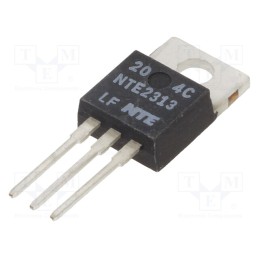 1 pcs x NTE Electronics - NTE2313 - Transistor: NPN, bipolar, 450V, 2A, 50W, TO220