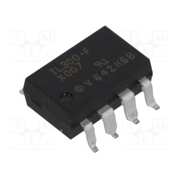 1 pcs x VISHAY - IL300-DEFG-X007 - Optocoupler, SMD, Ch: 1, OUT: photodiode, 5.3kV, Gull wing 8