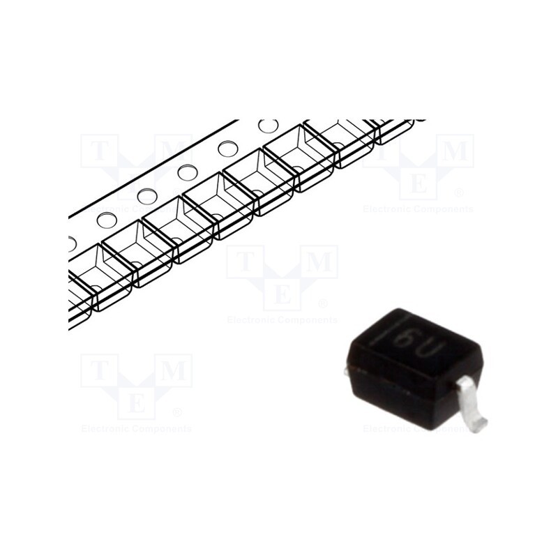 3 pcs x SEMTECH - SD12.TCT - Diode: TVS, 350W, 13.3V, 15A, unidirectional, SOD323,