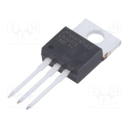 1 pcs x TEXAS INSTRUMENTS - LM7805CT/NOPB - IC: voltage regulator, linear,fixed, 5V, 1.5A, TO220-3, THT,