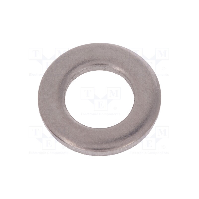 100 pcs x KRAFTBERG - K6.4/D125-A4 - Washer, round, M6, D12mm, h1.6mm, acid resistant steel A4