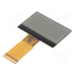 1 pcs x DISPLAY ELEKTRONIK - DEM 128064U FGH - Display: LCD, graphical, 128x64, FSTN Positive, 48x32x1.95mm, 1.9'