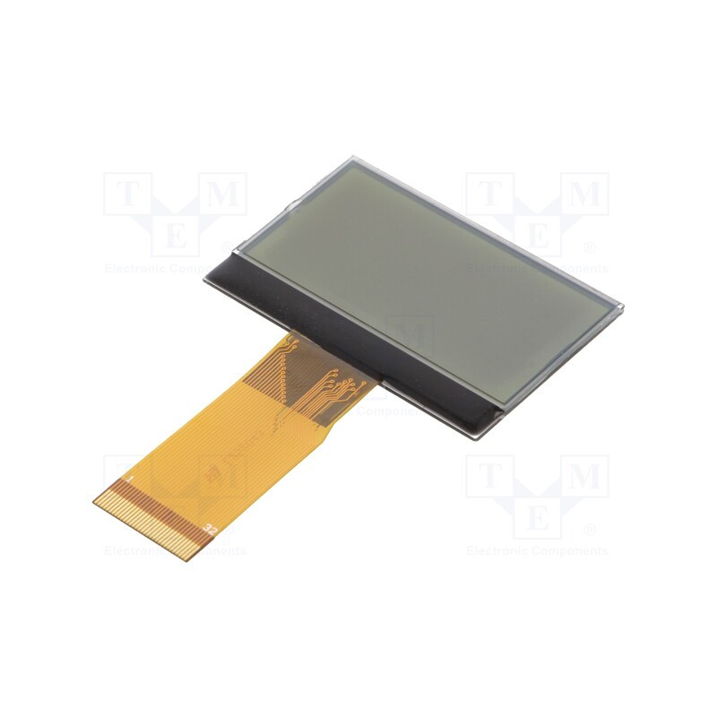 1 pcs x DISPLAY ELEKTRONIK - DEM 128064U FGH - Display: LCD, graphical, 128x64, FSTN Positive, 48x32x1.95mm, 1.9'