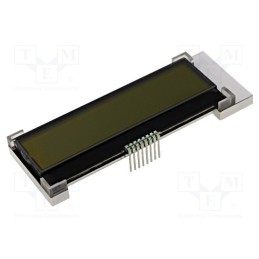 1 pcs x RAYSTAR OPTRONICS - RX1602A4-FHW-TS - Display: LCD, alphanumeric, COG,FSTN Positive, 16x2, LED, PIN: 8