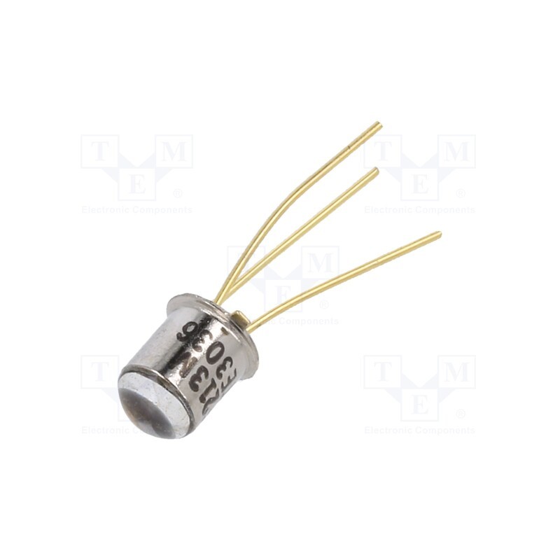 1 pcs x NTE Electronics - NTE3036 - Phototransistor, TO18, 4.69mm, 50V, Front: convex, 250mW